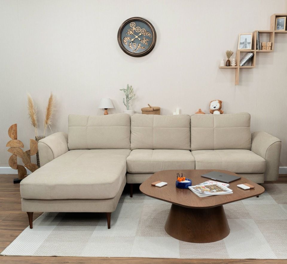 Midi Köşe - Dikişli - Mikro Kadife - Aspendos Beji - İtalyan Kol