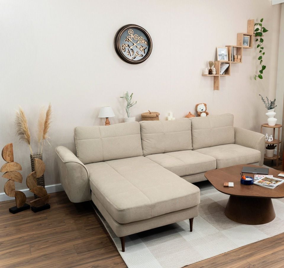 Midi Köşe - Dikişli - Mikro Kadife - Aspendos Beji - İtalyan Kol