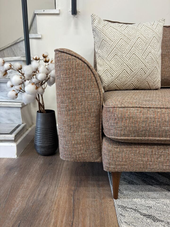 Maxi Köşe - Fitilli - Keten - Urartu - İtalyan Kol