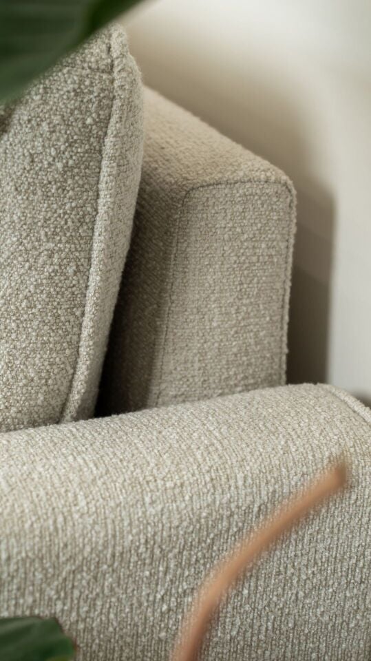 Loveseat - Fitilli - Bukle - Arjantin Beyazı - İskandinav Kol 2026