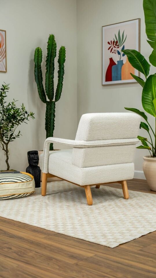 Hygge Berjer Bukle Arjantin Beyazı 2026