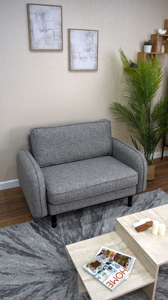 Loveseat - Fitilli - Keten - Frig- Post Modern Kol 2026