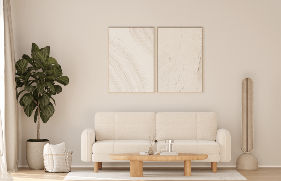 Üçlü - Dikişli - Makro Kadife - Işık Beyazı-Post Modern Kol 2026