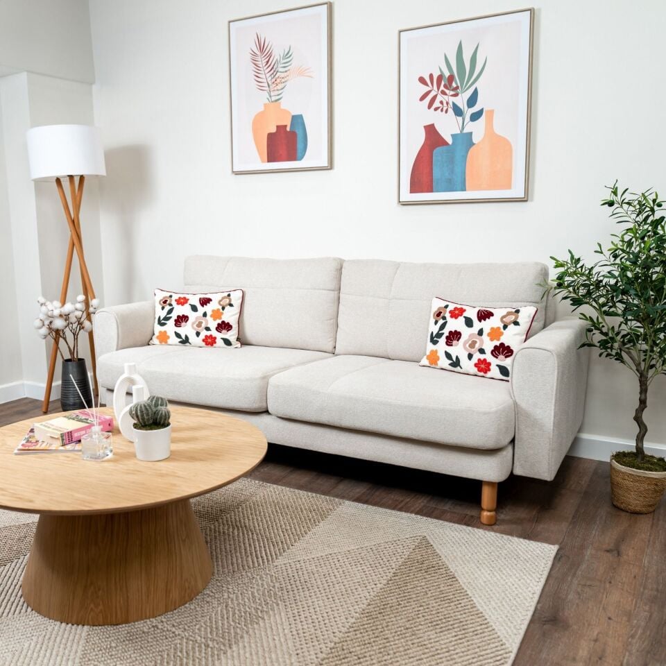 İkili - Dikişli - Makro Kadife - Işık Beyazı 2026