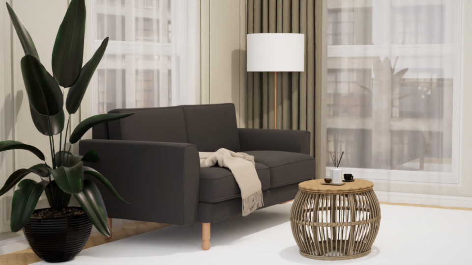 İkili - Fitilli- Mikro Kadife - Prestij Grisi 2026