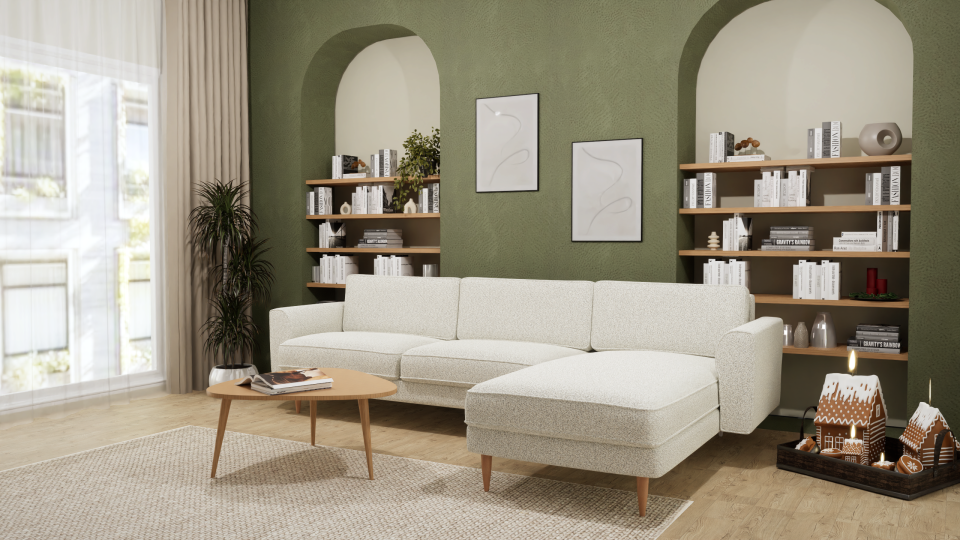 Maxi Köşe - Fitilli - Bukle - Arjantin Beyazı - İskandinav Kol 2026