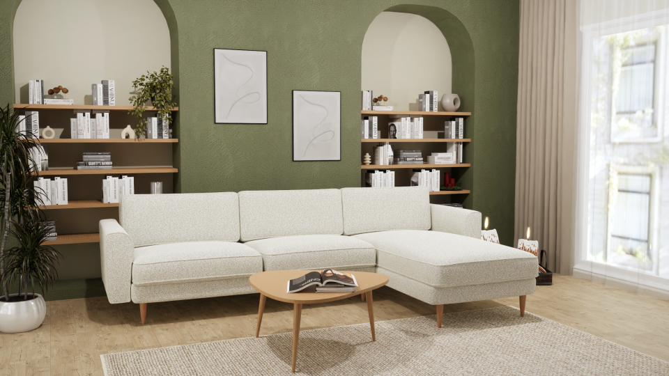 Maxi Köşe - Fitilli - Bukle - Arjantin Beyazı - İskandinav Kol 2026