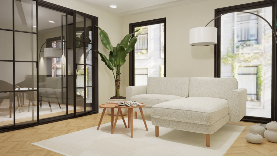 Mini Köşe - Fitilli - Bukle - Arjantin Beyazı - İskandinav Kol 2026