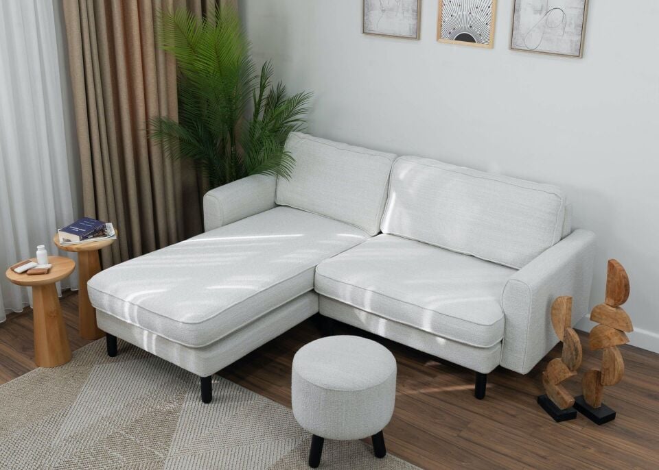 Mini Köşe - Fitilli - Bukle - Arjantin Beyazı - İskandinav Kol 2026