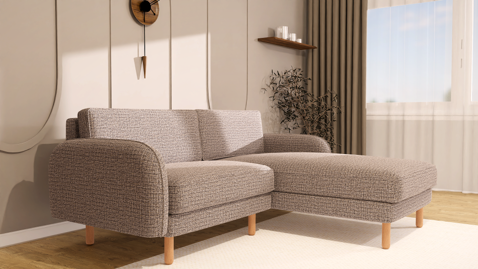 Mini Köşe - Fitilli - Keten - Frig - Post Modern Kol 2026