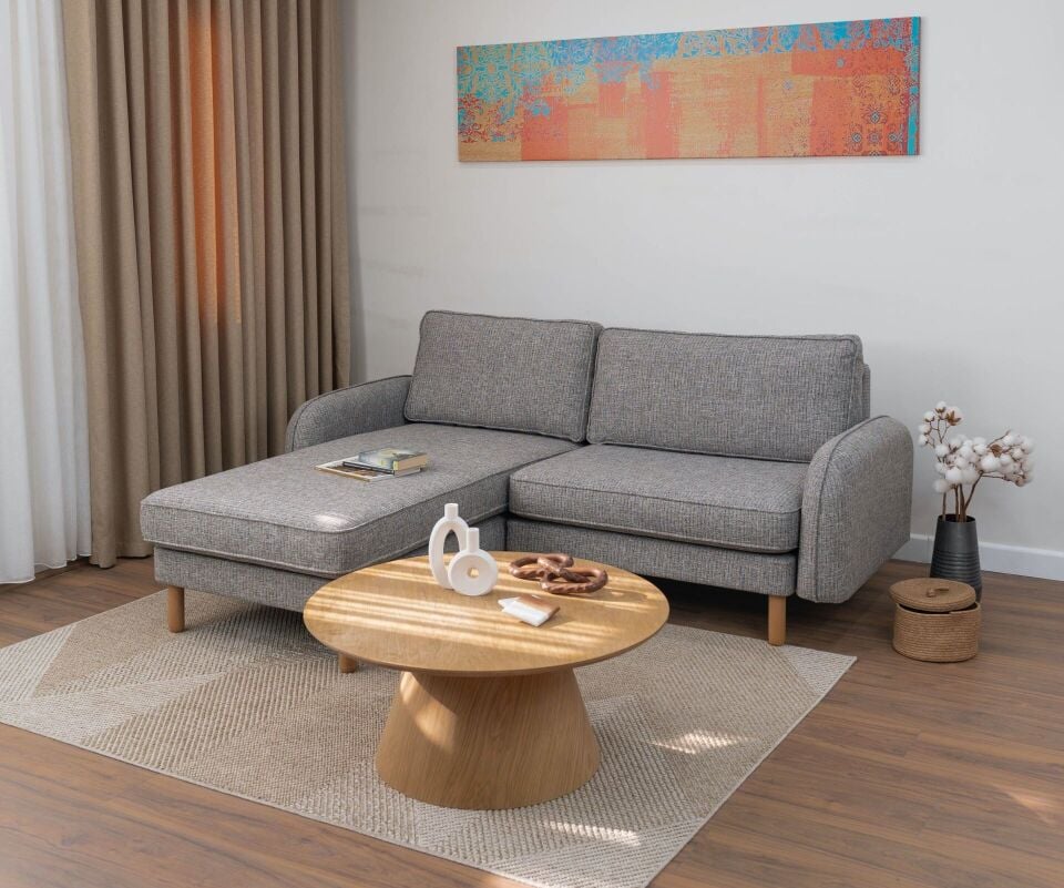 Mini Köşe - Fitilli - Keten - Frig - Post Modern Kol 2026