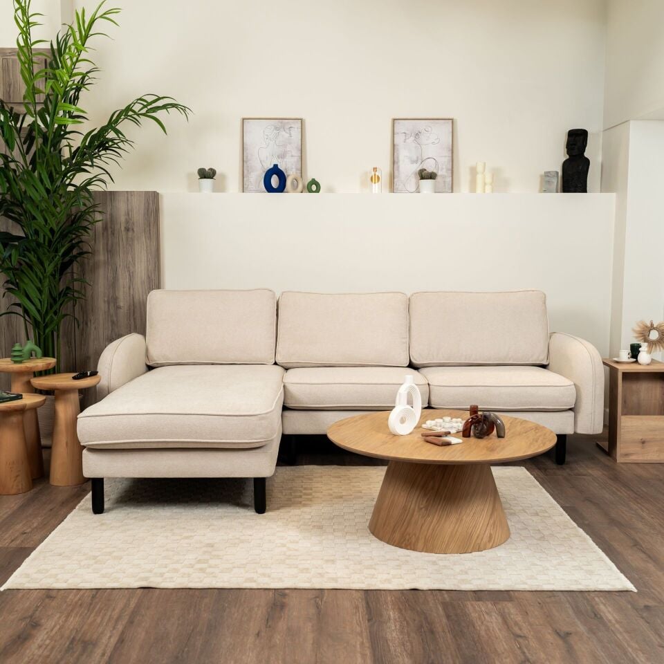 Midi Köşe - Fitilli - Makro Kadife - Işık Beyazı - Post Modern Kol 2026