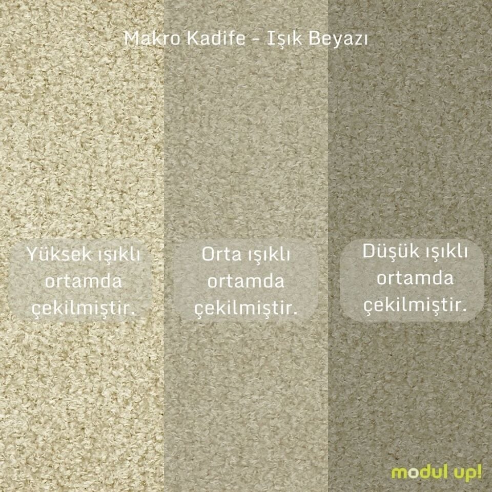 3x3x1x1 Takım - Dikişli - Makro Kadife - Işık Beyazı - Fulya Kadife - Adaçayı Yeşili - Post Modern Kol 2026