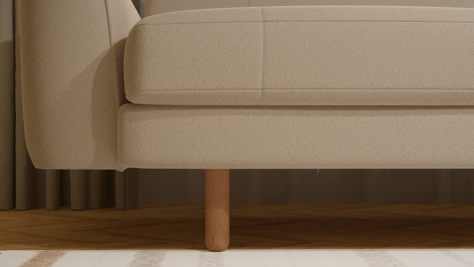 3x3x1 Takımı - Dikişli - Mikro Kadife - Aspendos Beji - İtalyan Kol 2026