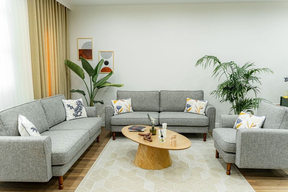 3x3x1 Takım - Fitilli - Keten - Frig - İskandinav Kol 2026