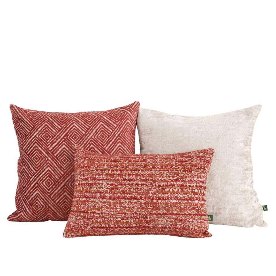 Liva Kırmızı Premium Kırlent 2026