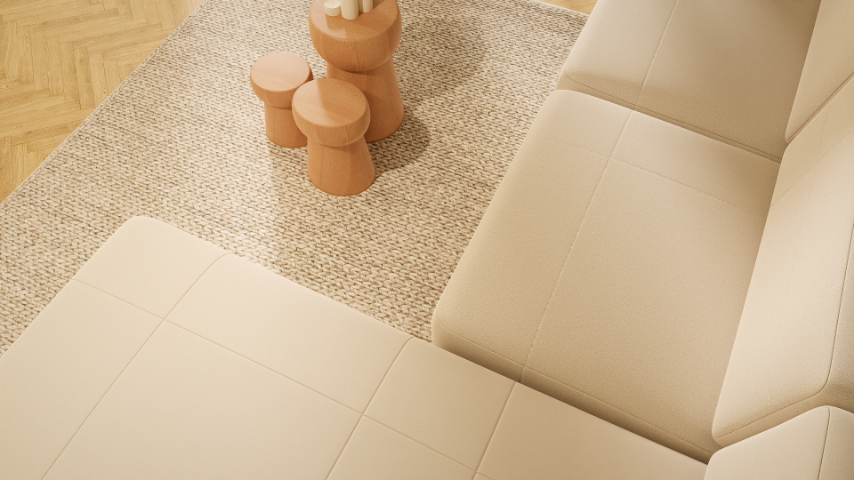 Maxi Köşe - Mikro Kadife - Aspendos Beji - İtalyan Kol