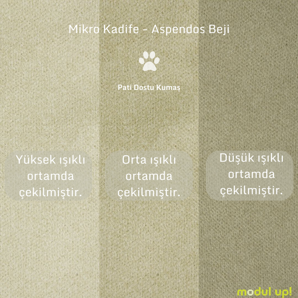 Maxi Köşe - Mikro Kadife - Aspendos Beji - İtalyan Kol