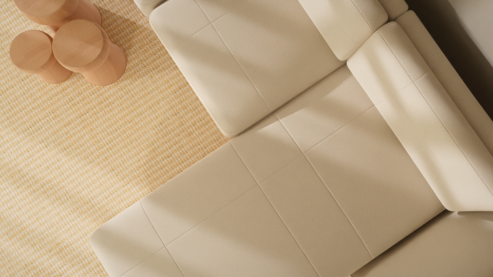 Midi Köşe - Dikişli - Mikro Kadife - Aspendos Beji - İtalyan Kol