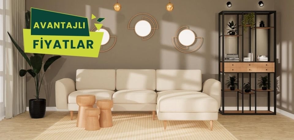 Midi Köşe - Dikişli - Mikro Kadife - Aspendos Beji - İtalyan Kol